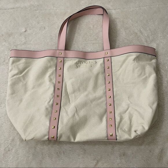 VICTORIA’S Secret Pink Studded Tote - Picture 2 of 10